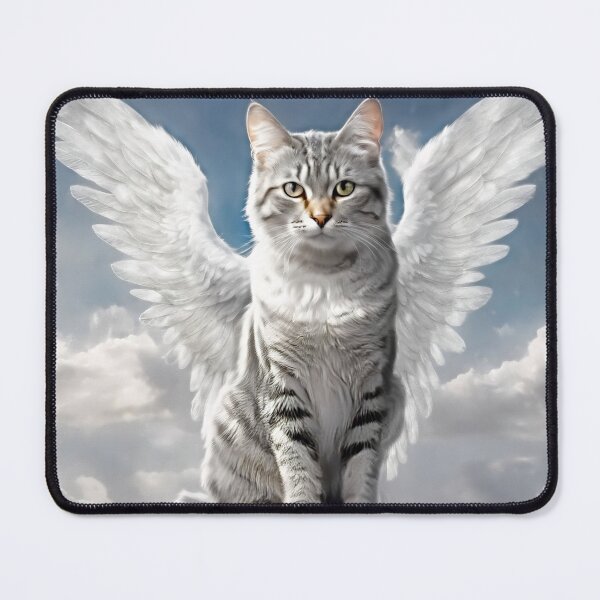 Item preview, Rainbow Cat grey white designed and sold by Mapüss.