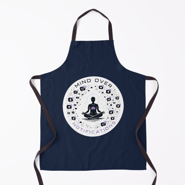 Item preview, Mind Over Notifications – Digital Detox Meditation Urban Zen Design designed and sold by warlistop.