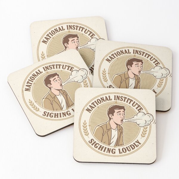 Item preview, National Institute of Sighing Loudly designed and sold by PictorialWhimsy.