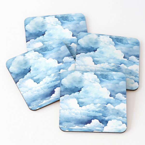 Item preview, Fantasy Blue And White Magical Clouds In Sky designed and sold by DEC02.