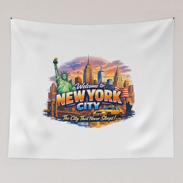 Item preview, New York Skyline Vibes designed and sold by Newthingzy.