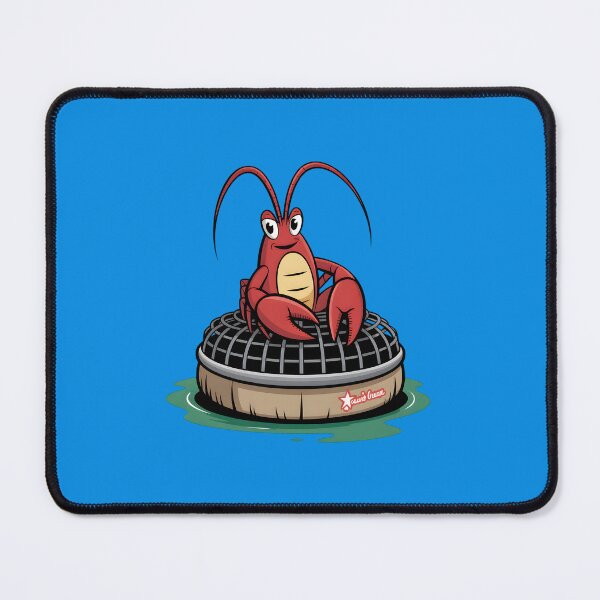 Item preview, Crawfish Sitting on Grill designed and sold by AbanoubStore.