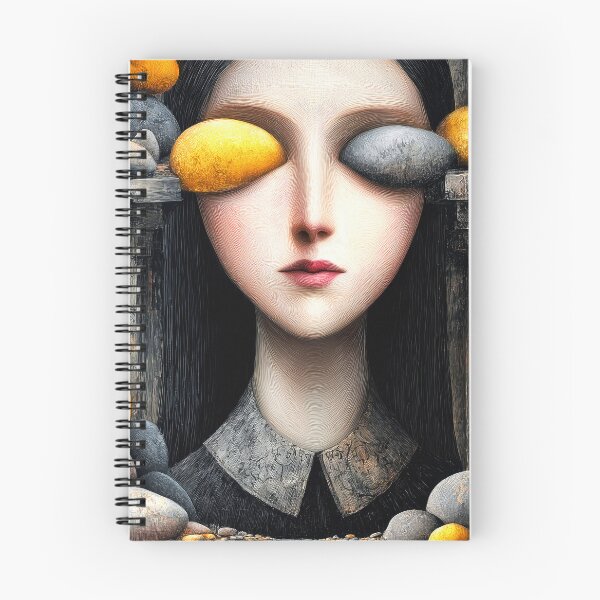 Item preview, Science Fiction Surreal Woman Of Stone Graphic Design designed and sold by DEC02.