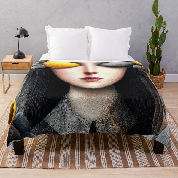 Item preview, Science Fiction Surreal Woman Of Stone Graphic Design designed and sold by DEC02.