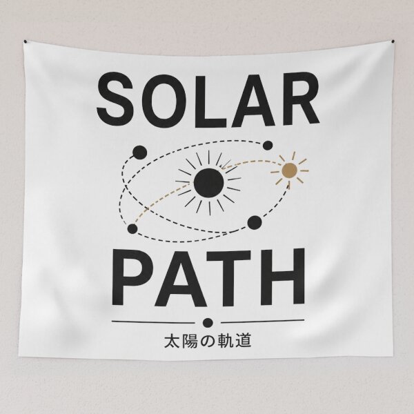 Item preview, Copy of Minimalist solar design with Japanese characters designed and sold by Ahmedsyde.