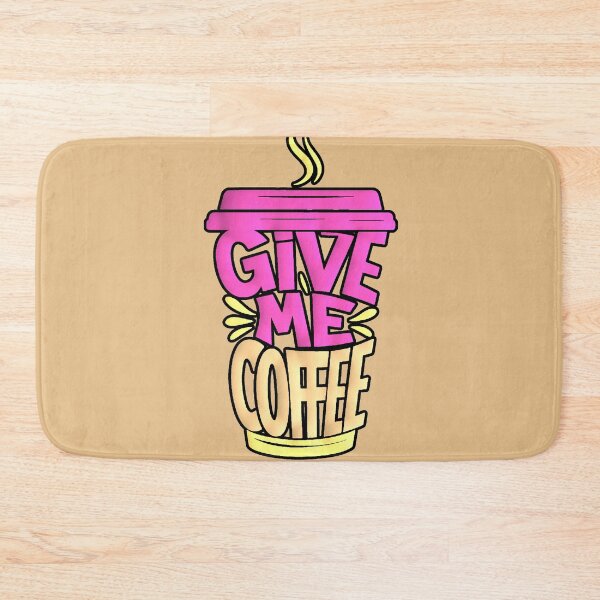 Item preview, Give Me Coffee Funny Pink Cup designed and sold by AstronautMerch.