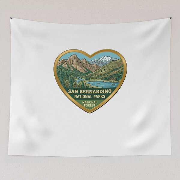 Item preview, San Bernardino National Parks National Forest Hiking Outdoors Travel designed and sold by JonesFlora2025.