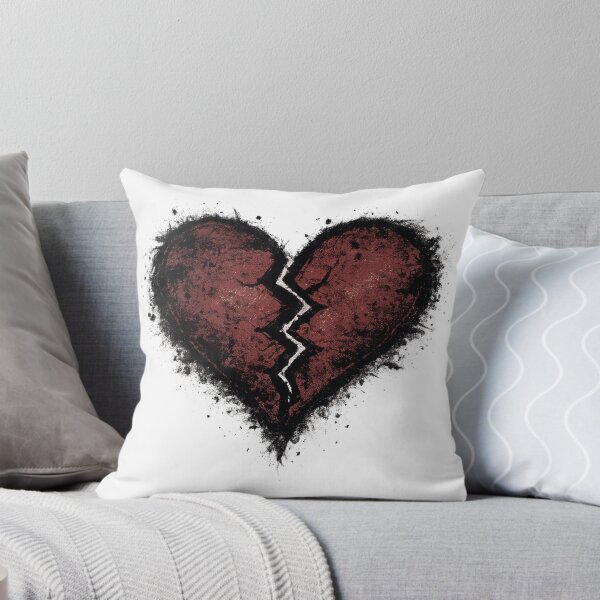Item preview, Cracked Grunge Heart – 90s Alternative Dark Art designed and sold by Venkat-artz.
