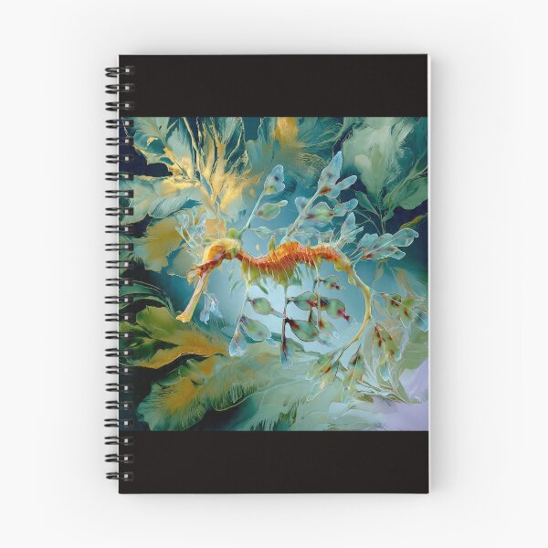 Item preview, Ethereal Drift: The Leafy Sea Dragon in Abstract Repose #1 designed and sold by Helios Be. Lavsh.