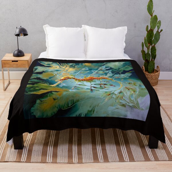 Item preview, Ethereal Drift: The Leafy Sea Dragon in Abstract Repose #1 designed and sold by Helios Be. Lavsh.