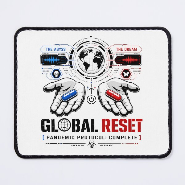 Item preview, Global Reset Pandemic Protocol Sci-Fi Dystopian Choice designed and sold by puzzell.
