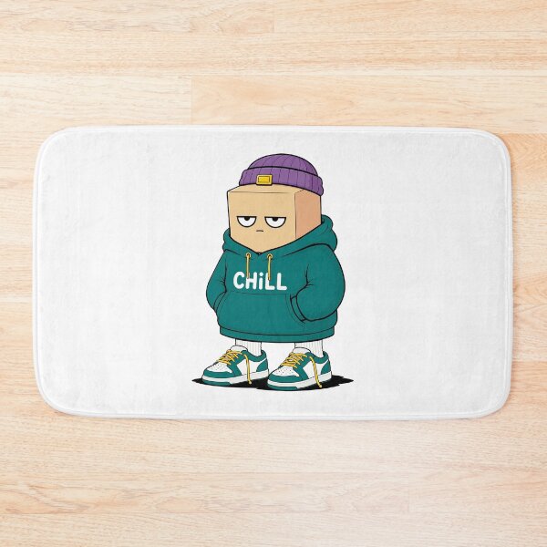 Item preview, Chill Tofu Hoodie Streetwear Character  designed and sold by Tenky.