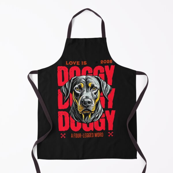 Item preview, Doggy Pup Canine Dark Coat Graphic 2026 designed and sold by Tsugraf Designs.