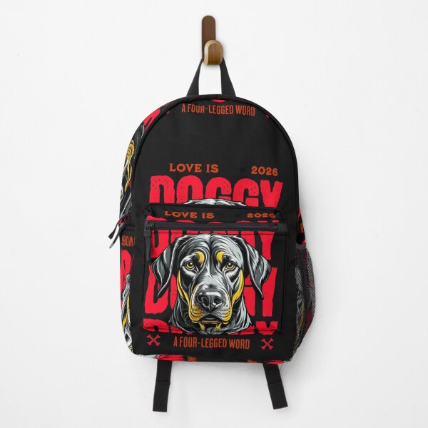 Item preview, Doggy Pup Canine Dark Coat Graphic 2026 designed and sold by Tsugraf Designs.