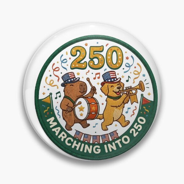 Item preview, Marching Into 250 Capybara Dog Marching Band designed and sold by laughingshirts.