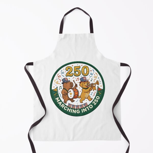 Item preview, Marching Into 250 Capybara Dog Marching Band designed and sold by laughingshirts.