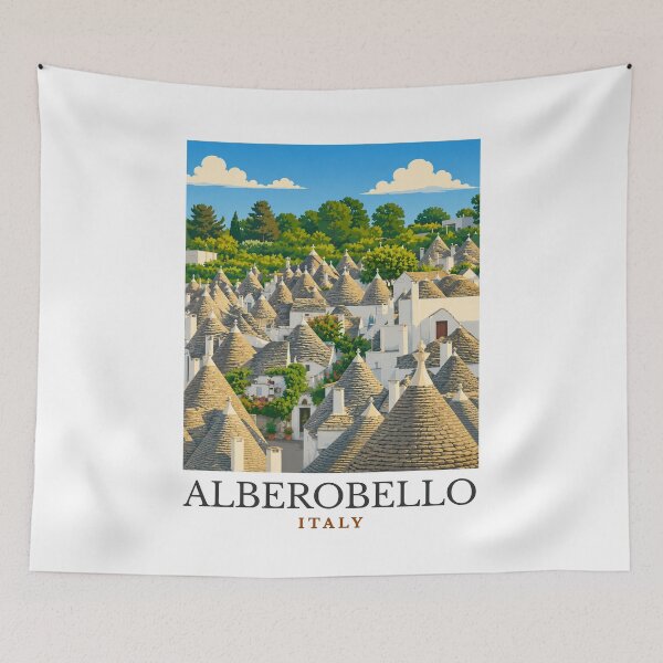 Item preview, Alberobello - Italy designed and sold by GoodOldVintage.