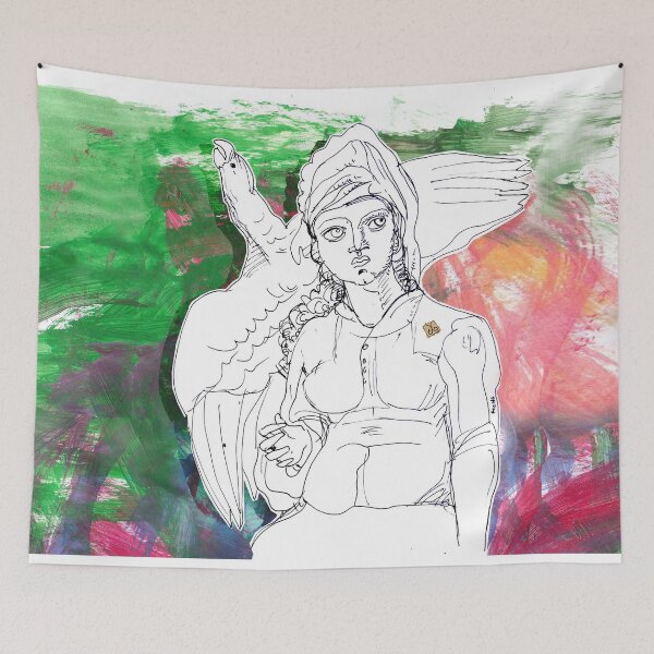 Item preview, Sybil with Vulture (drawing by ACCI) designed and sold by VanyssaGraphics.