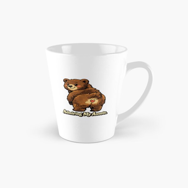Item preview, Funny Bear Self-Love Design – "Admiring My Assets" designed and sold by ELVIN DESIGNS.