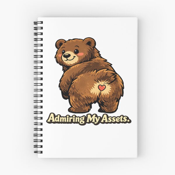 Item preview, Funny Bear Self-Love Design – "Admiring My Assets" designed and sold by ELVIN DESIGNS.
