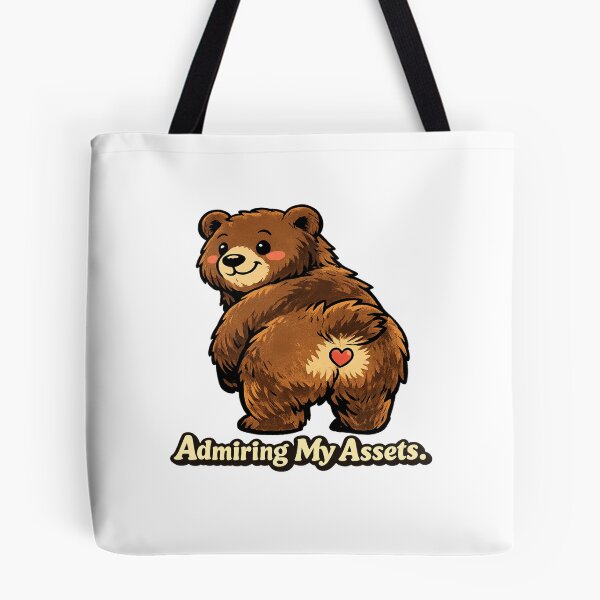Item preview, Funny Bear Self-Love Design – "Admiring My Assets" designed and sold by ELVIN DESIGNS.