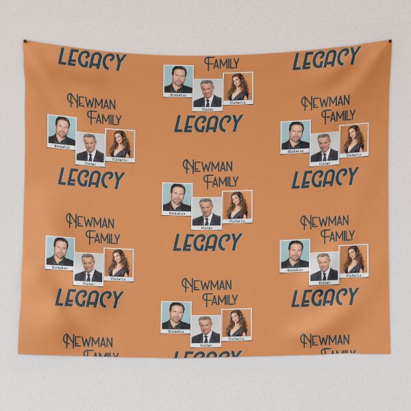 Item preview, Newman Family Legacy (on Orange) designed and sold by PawsitiveMum3.