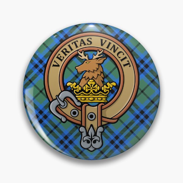 Item preview, Clan Keith Crest over Tartan designed and sold by sifis.