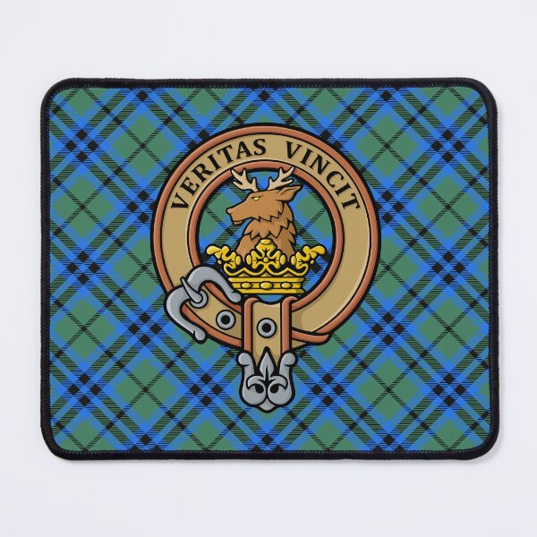 Item preview, Clan Keith Crest over Tartan designed and sold by sifis.
