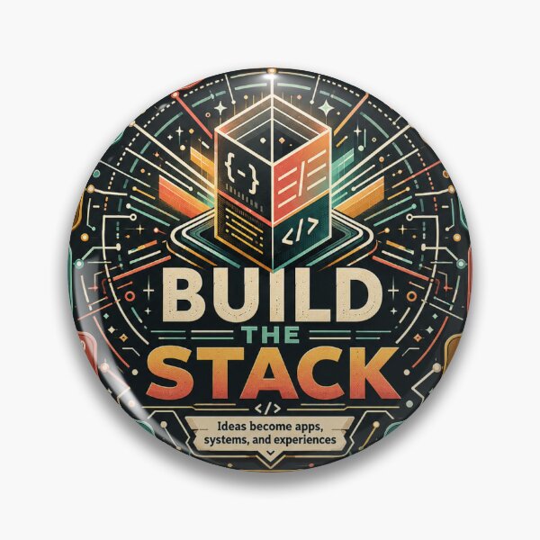 Item preview, Build The Stack Developer Art designed and sold by Mohammed-Aydan.