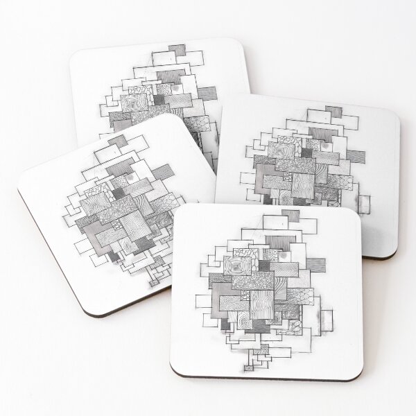 Item preview, Monochrome Abstract Composition, Vol. 14 designed and sold by radubarsan.
