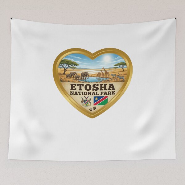 Item preview, Etosha National Park Namibia African Safari Wildlife Traveler designed and sold by JonesFlora2025.