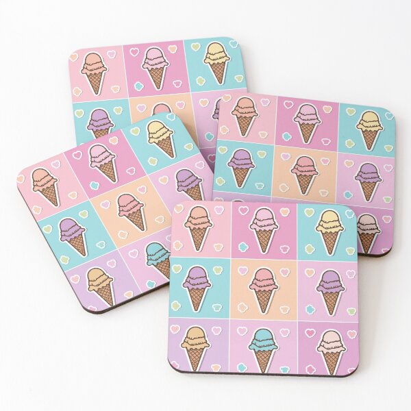 Item preview, Pink ice-cream designed and sold by uunaa.