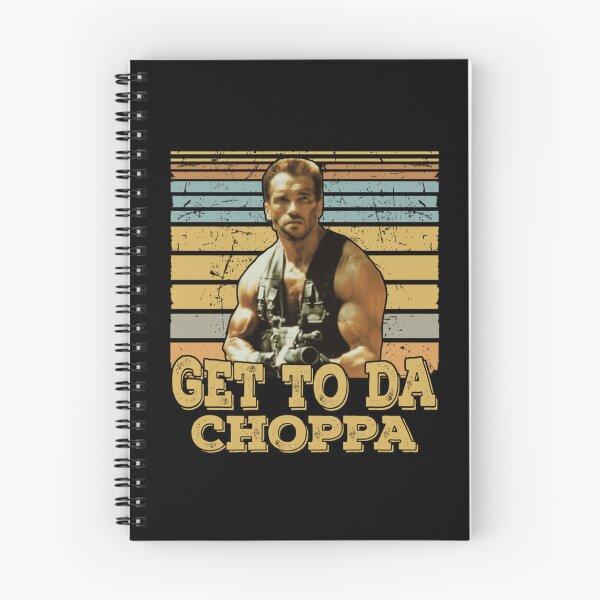 Item preview, Get To Da Choppa Poster Design Today Graphic designed and sold by FredyReinger.