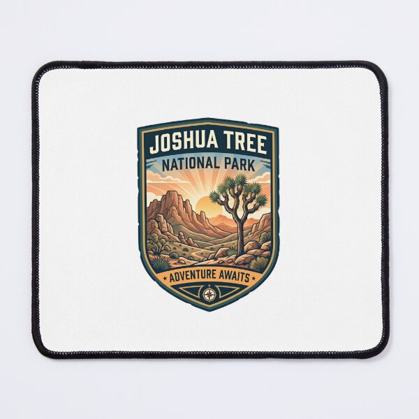 Item preview, Joshua Tree National Park Adventure Awaits Travelers Hikers Outdoors Nature designed and sold by JonesFlora2025.