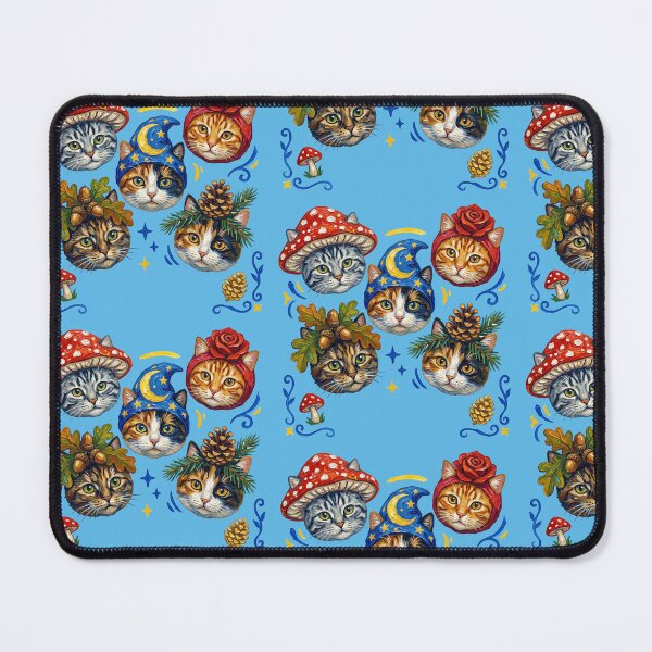 Item preview, Cats Wearing Cute Nature Hats designed and sold by TeeARTHY.
