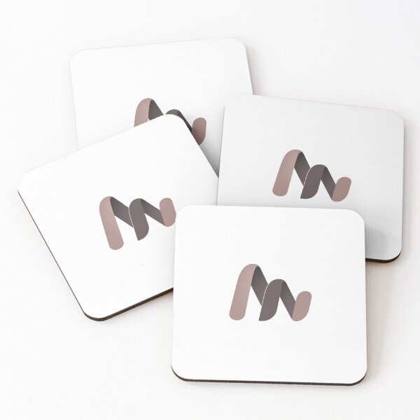 Item preview, Elegant MA Monogram Ribbon Logo designed and sold by Mohammed-Aydan.