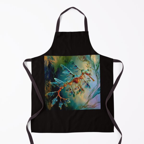 Item preview, Ethereal Drift: The Leafy Sea Dragon in Abstract Repose #2 designed and sold by Helios Be. Lavsh.