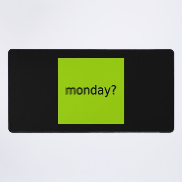 Item preview, Supreme Green Monday Question Mark Square designed and sold by Doctor Schtrudel.