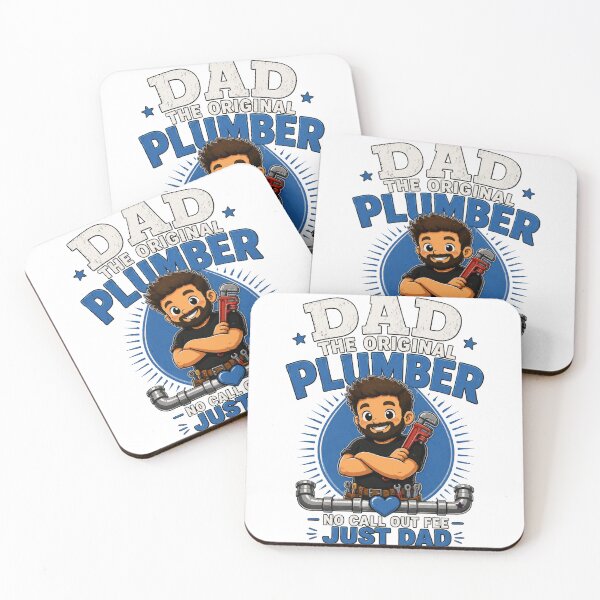 Item preview, Funny Plumber Dad Shirt The Original Plumber No Call Out Fee Just Dad designed and sold by PINK FREE.