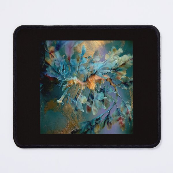 Item preview, Ethereal Drift: The Leafy Sea Dragon in Abstract Repose #3 designed and sold by Helios Be. Lavsh.