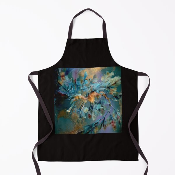 Item preview, Ethereal Drift: The Leafy Sea Dragon in Abstract Repose #3 designed and sold by Helios Be. Lavsh.
