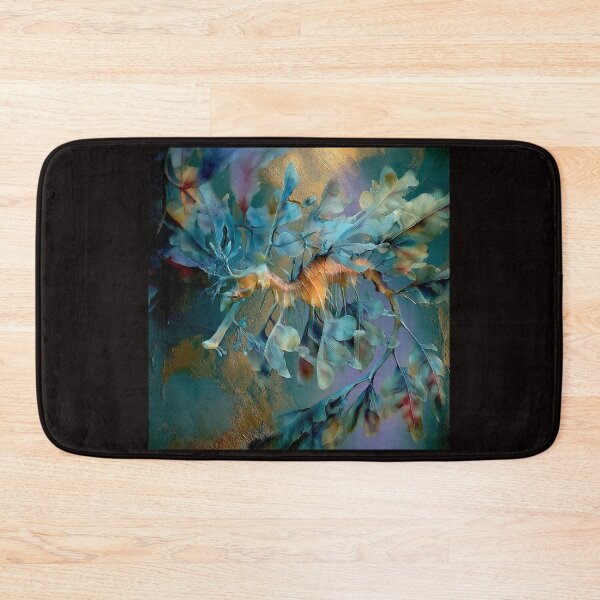Item preview, Ethereal Drift: The Leafy Sea Dragon in Abstract Repose #3 designed and sold by Helios Be. Lavsh.