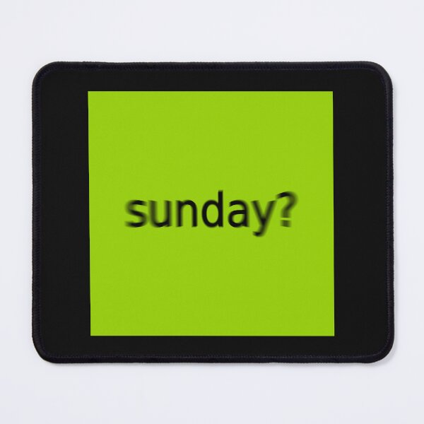 Item preview, Supreme Green Sunday Question Mark Square designed and sold by Doctor Schtrudel.
