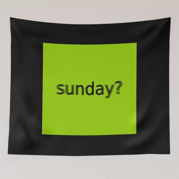 Item preview, Supreme Green Sunday Question Mark Square designed and sold by Doctor Schtrudel.