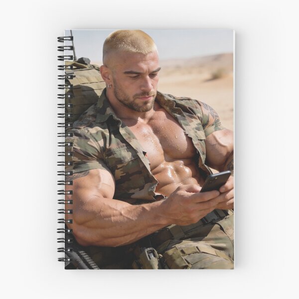 Item preview, Desert Pause, Soldier Heat designed and sold by BoyFriendAI.