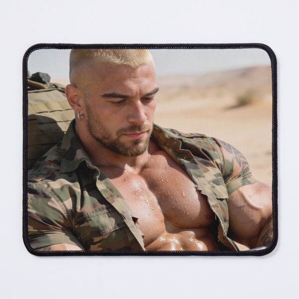 Item preview, Desert Pause, Soldier Heat designed and sold by BoyFriendAI.