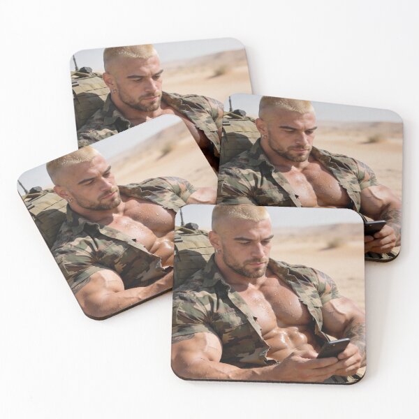 Item preview, Desert Pause, Soldier Heat designed and sold by BoyFriendAI.