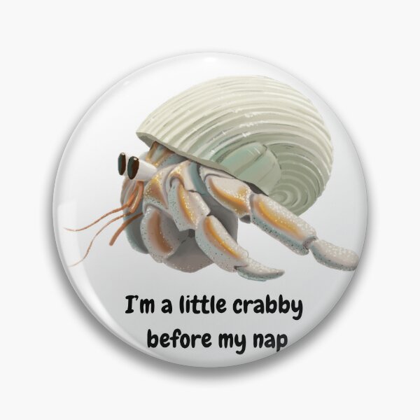 Item preview, I'm a little crabby before my nap designed and sold by VANESSA PIKE-RUSSELL.