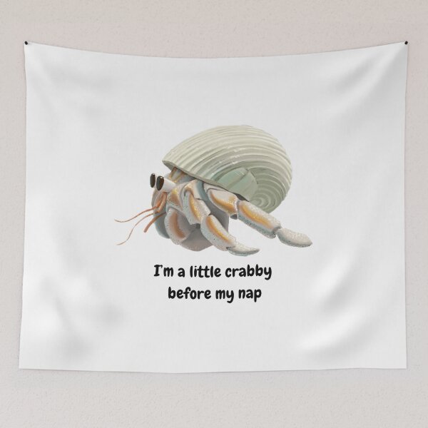 Item preview, I'm a little crabby before my nap designed and sold by VANESSA PIKE-RUSSELL.