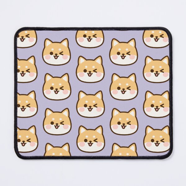 Item preview, Cute Happy Shiba Inu Dog Face designed and sold by SunCraftStudio.